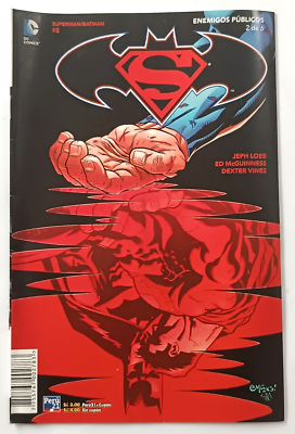 Comic SUPERMAN BATMAN #2 PUBLIC ENEMIES DC Comics Printed Peru