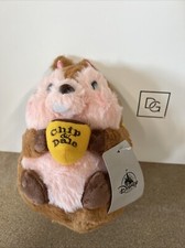 Chip And Dale Plush Pouch Japan Disney Store With Strap In Bag DALE - NWT