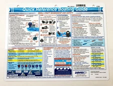 Davis Instruments Boating Guide Quick Reference Card #128