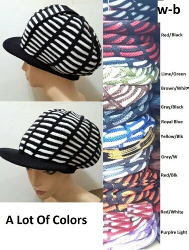 M Dreadlocks Rasta Crown Visor Hat Rastafari Jamaica Tam White