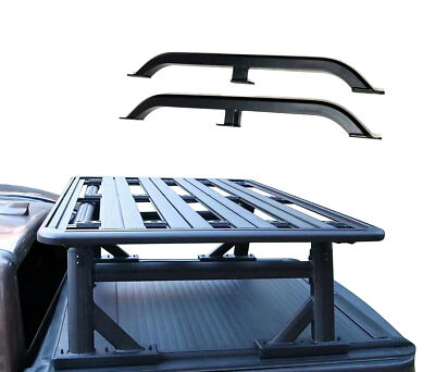Black Horse SPIKE Adjustable Rack & Cargo System Black Fits 05-24 Chevy Colorado