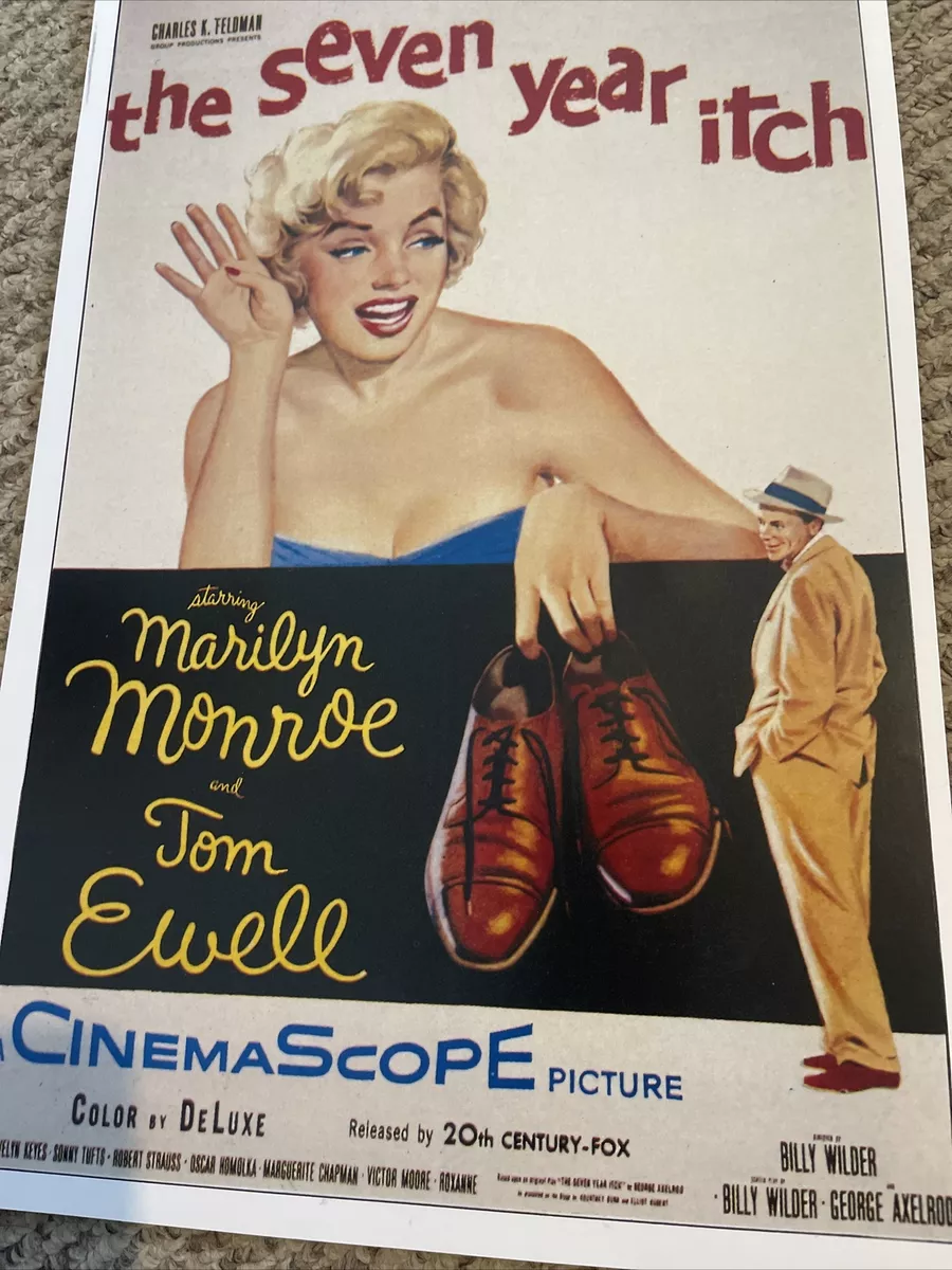 Marilyn Monroe Movie Poster, 11 x 17 