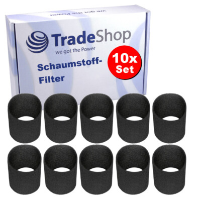 10x Schaumstoff Filter für Herkules 3001 4001 6309 P Aqua Steel 50