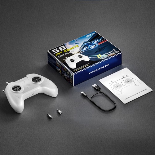 Universal S8 RC Flight Simulator FPV Remote Controller for DJI Xbox 8-Channel - Bild 4 von 8