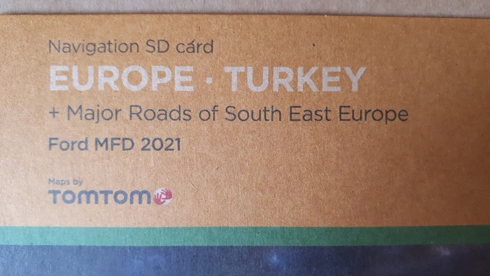 TomTom Navigationssoftware Ford MFD 2021 SD-Karte Europa Türkei + 2524931 - Bild 2 von 4