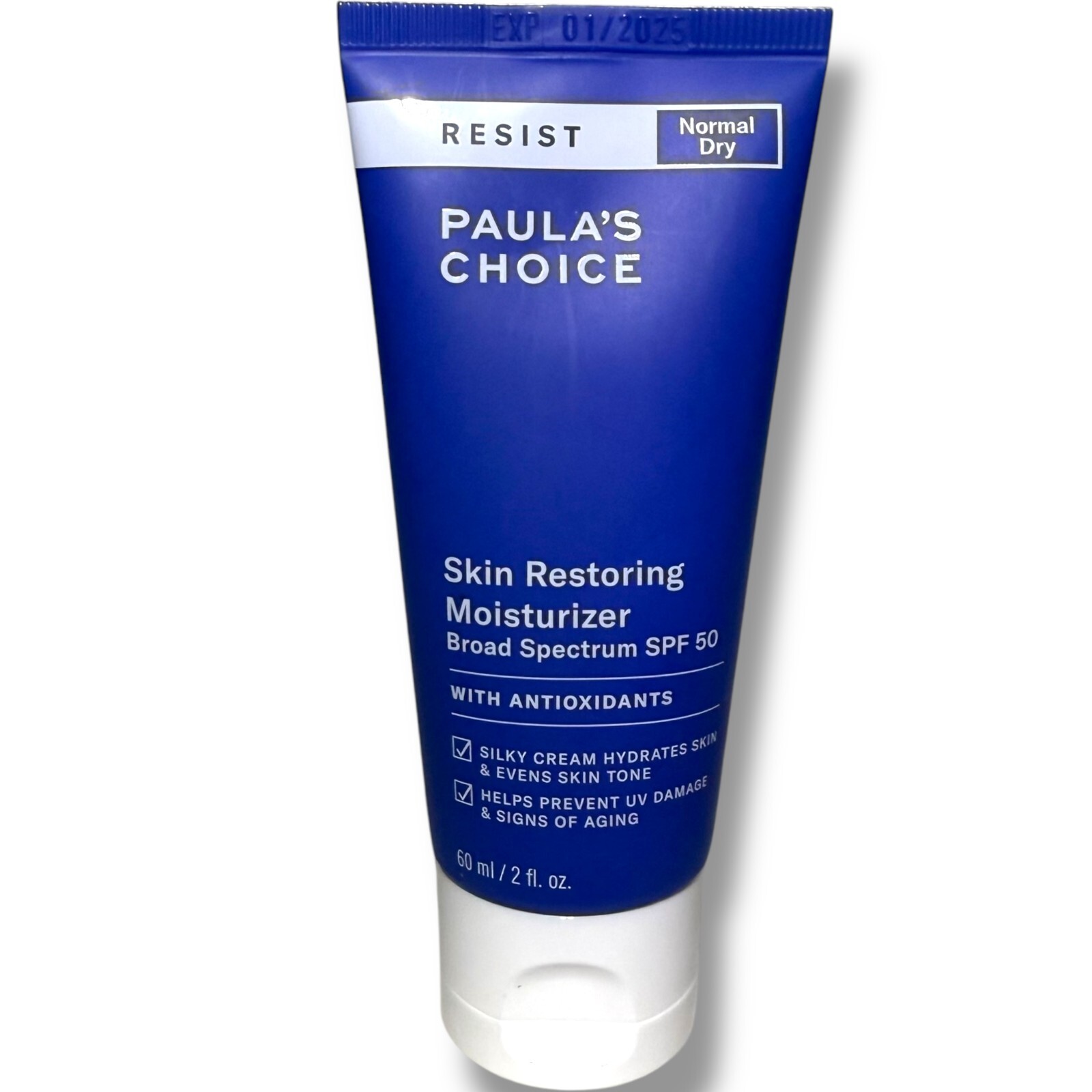 Paula's Choice Resist Skin Restoring Moisturizer SPF 50 Full Size 2oz Expires January 2025