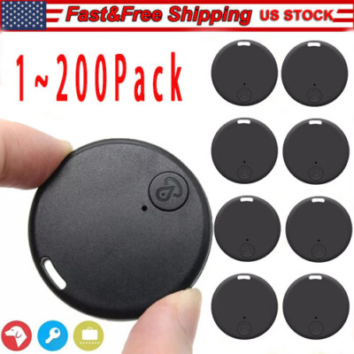 Bluetooth Mini GPS Tracking Tag Key Child Pet Finder Tracker Location Device Lot