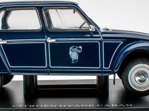 ,IXO, CITROEN DYANE CABAN 1977 azul, 1/24, G111V020 - Imagen 3 de 4