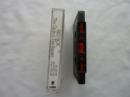 Red Box The Circle & The Square rare UK cassette tape black shell no numbers - Picture 2 of 3