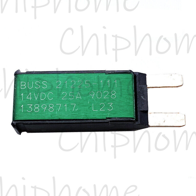 1PC 21225-111 13898717 14VDC 25A Automatic Reset Fuse 2Pins | eBay