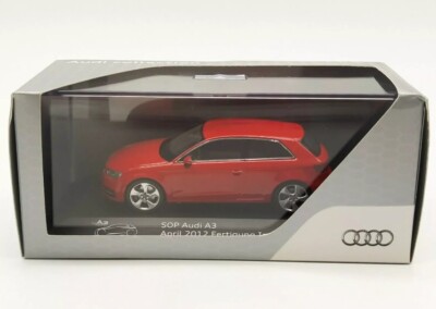 VERY RARE AUDI A3 8V 3 DOOR SPORT QUATTRO MISANO RED 1:43 SCHUCO
