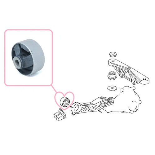 For Toyota Sienna CE Mini Passenger Van 2003-10 Rear Differential Arm Bushing - Picture 7 of 7