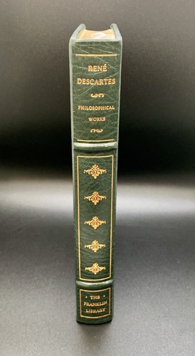 Franklin Library~Philosophical Works: Rene Descartes~100 Greatest~1981~LTD ED - Picture 2 of 12