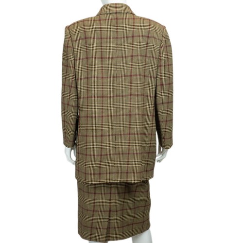 Burberry Classic Suit Monogram Blazer Rock Vintage 90er - Bild 2 von 13