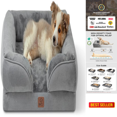 BEDSURE Orthopädisches Hundebett 71x58 cm Eierförmiger K
