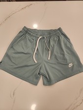 Nike Shorts Medium Sportswear Woven Club Mesh Flow Mint Green