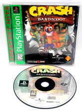 Crash Bandicoot PS1 (Sony PlayStation 1, 1996) Greatest Hits CIB COMPLETE IN BOX