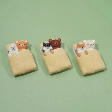 Cute Shiba Inu Dog Cat Figurines Home Car Decor Ornaments Refrigerator Magnets