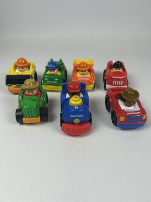 Lot of 7 Little People Mixed Wheelies Pre-Owned 2009-2010