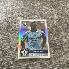 Micah Richards Retro Threads Topps Premier League Trading Card. Manchester City