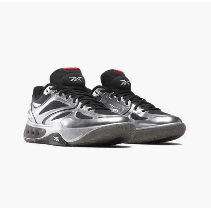 Mens Size 13.5 Reebok Men's Engine A Mobius Re-Boot Black Silver White 100228150