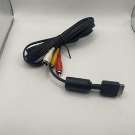 Sony PlayStation 2 Slim Black Console SCPH-77001 WORKING AND TESTED WITH CORDS