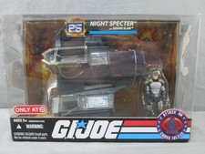 GI Joe NIGHT SPECTER w GRAND SLAM 25th Anniversary Target Exclusive 2007