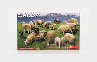 1:35 Miniart Accessories Pecore Sheeps Kit MA38042 Modellbau