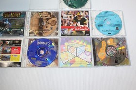 Sega Dreamcast Game Lot RAYMAN 2 Q-Bert Trick Style Tomb Raider Tee Off TESTED