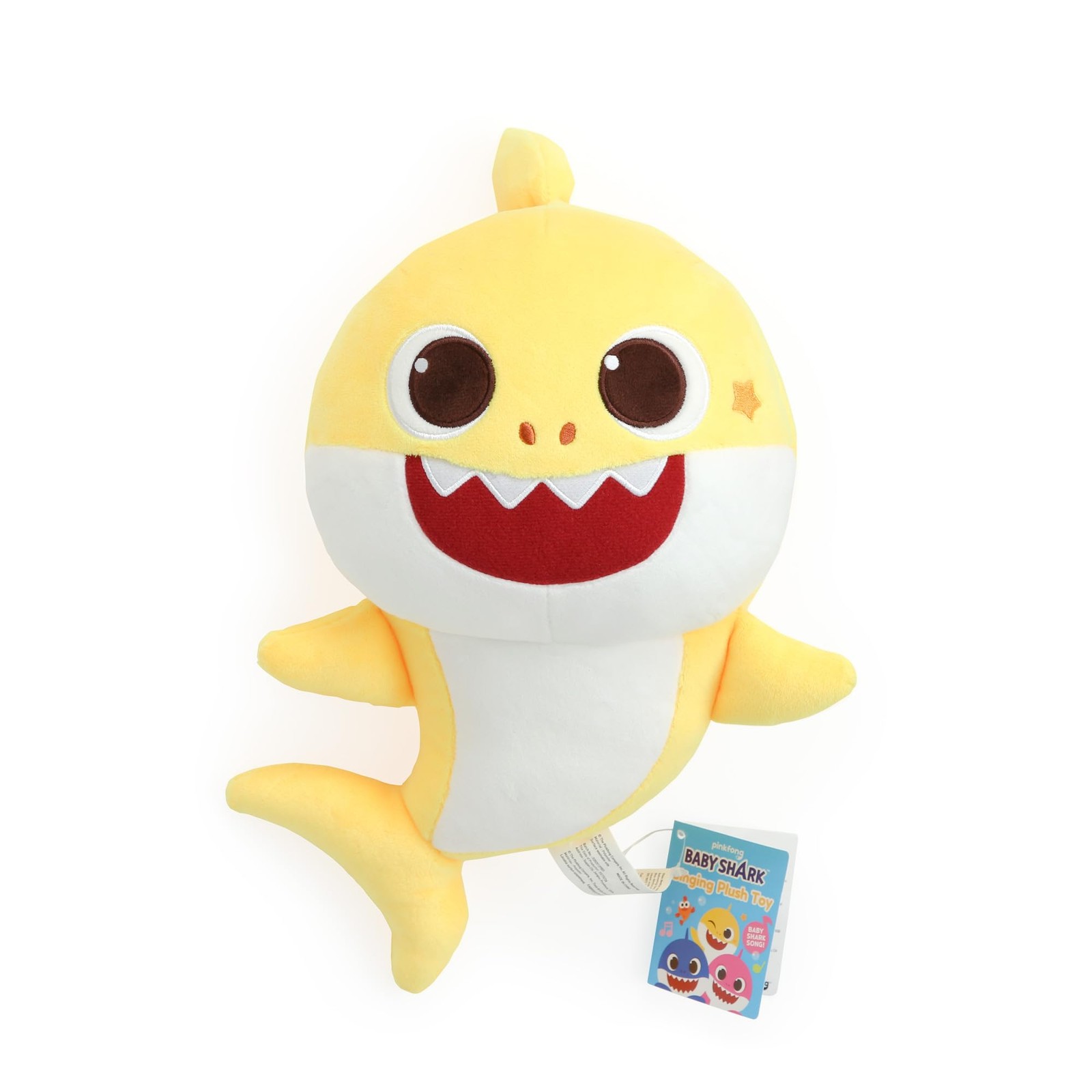 Pinkfong Baby Shark Singing Plush Toy – Official Musical Stuffed Animal, Plays