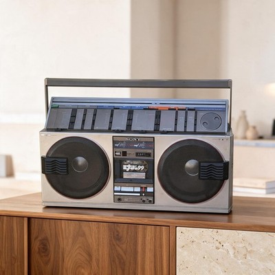 Sony CFS-99 seltener Vintage Ghettoblaster funktionierender...