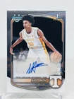 2025-26 Bowman Basketball Nate Ament 1st Bowman Chrome Auto Tennesee #CPA-NA