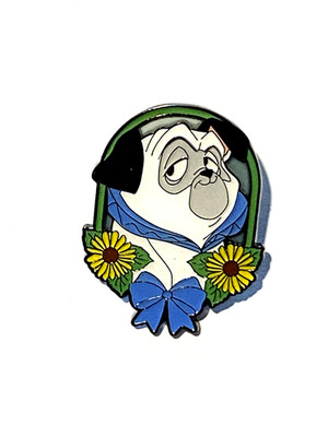 Disney Dogs Lounge Fly Floral Mystery pin. New/box. You Choose.