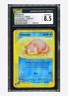 Pokemon CGC 8.5 Slowpoke Reverse Holo 2003 108/147 Aquapolis English