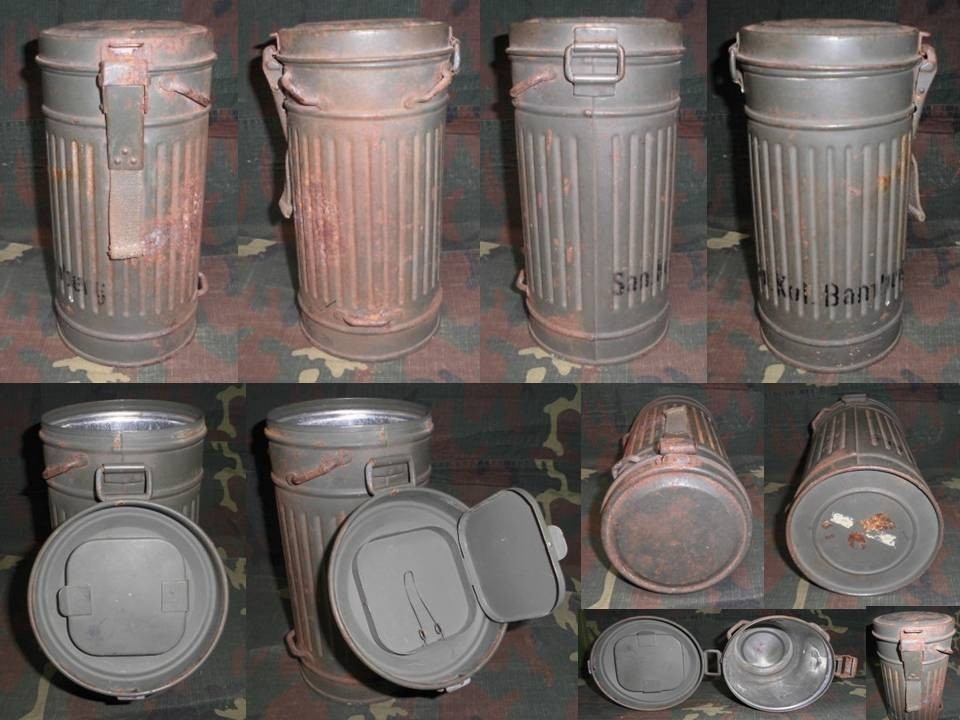 Porta maschera tedesco modello prebellico 1935/36