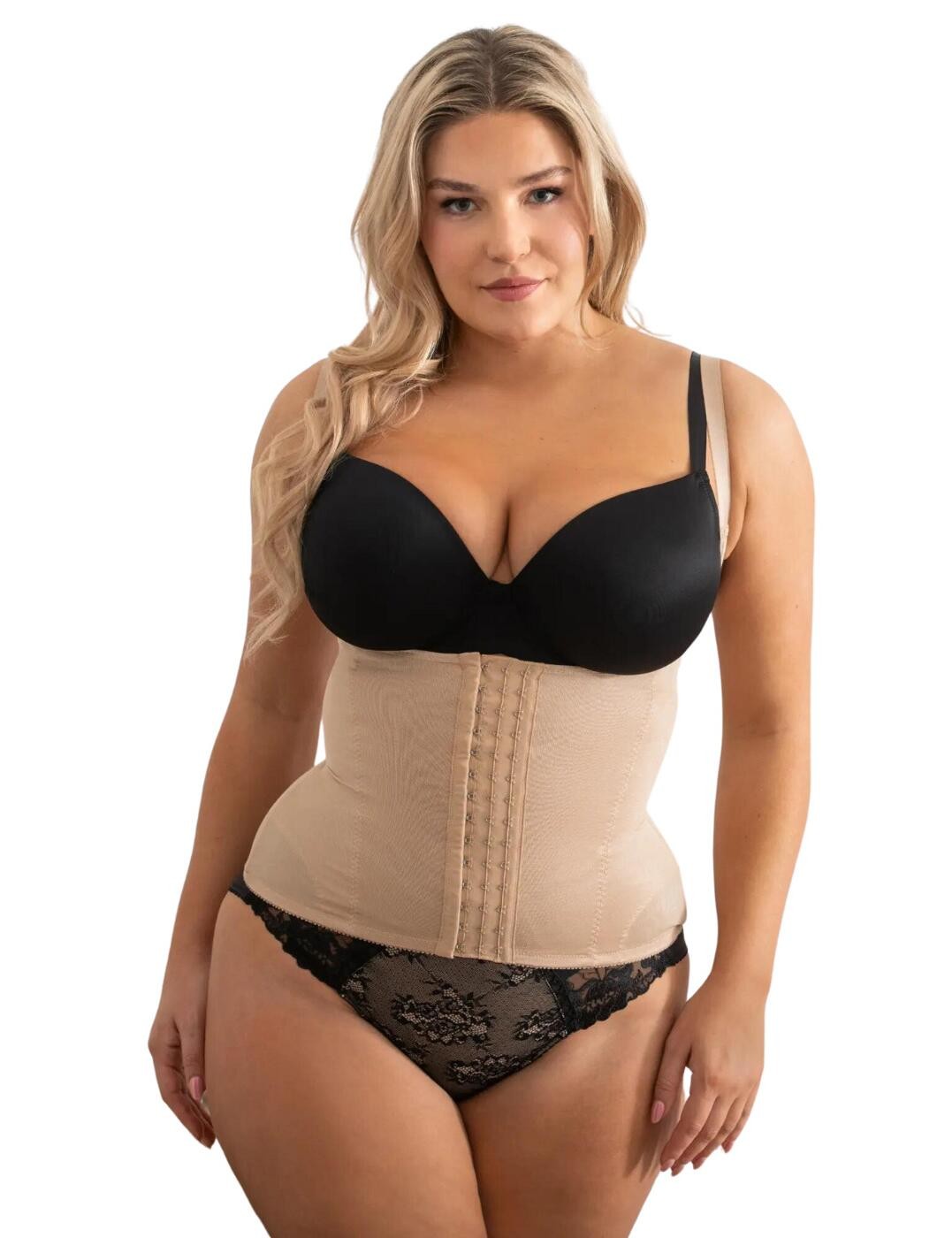 L - 14 Pour Moi Hourglass Waist Cincher Firm Control Back Smoothing Shapewear