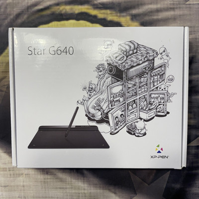 Drawing Tablet XP-PEN Star G640 Digital Graphic Tablet 6x4''  Battery Free Stylus