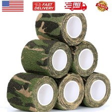 Self-Adhesive Camouflage Tape Wrap Protective Camo Form Non-Woven Stealth Cam...