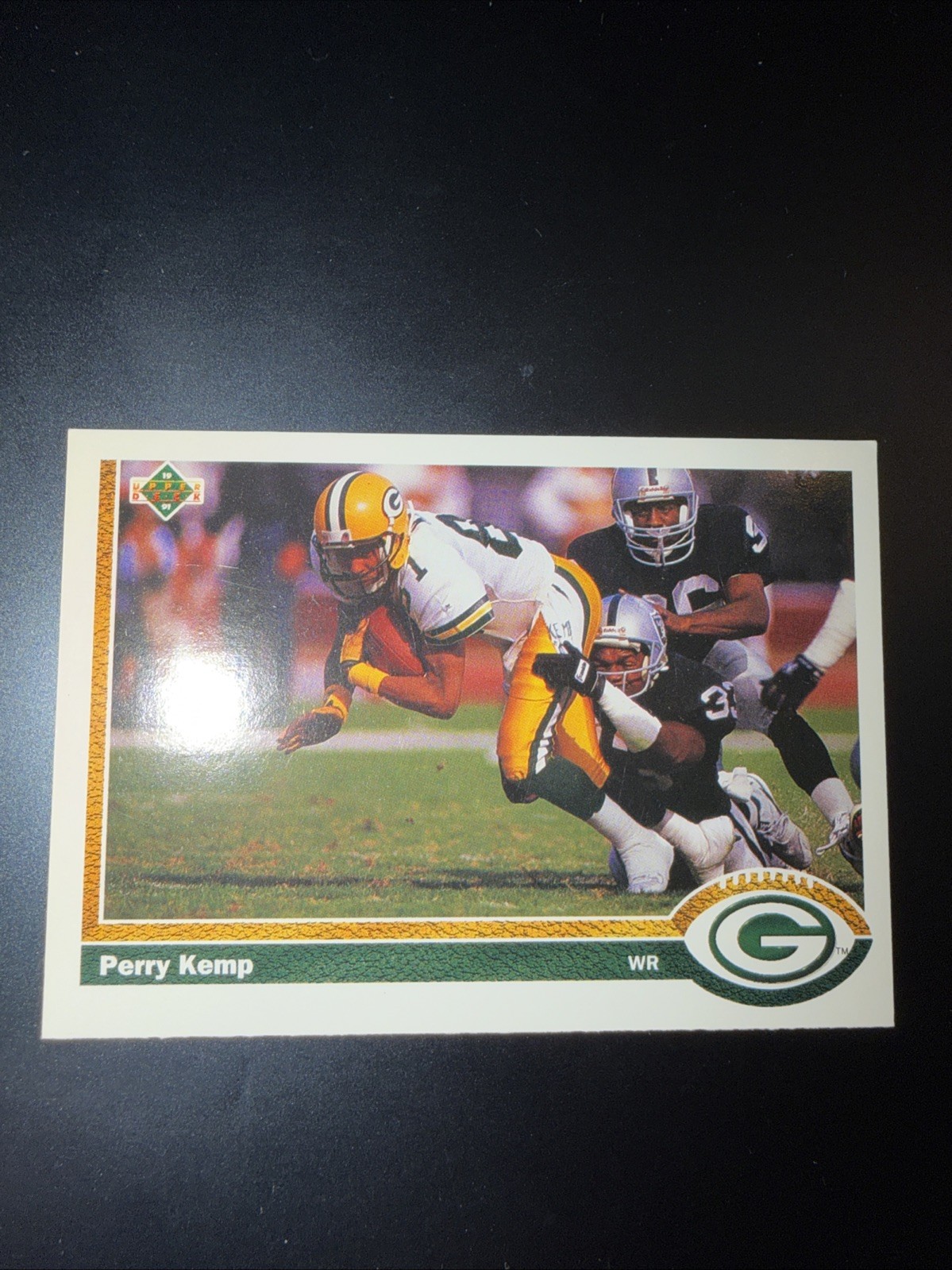 1991 Upper Deck Perry Kemp #212 Green Bay Packers Football Card