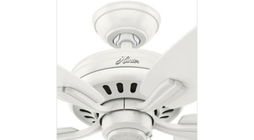 Hunter Fans - Newsome 52 Inch Ceiling Fan with Pull Chain-Brushed Nickel Finish - Picture 3 of 4
