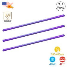 UV Led Black Light Fixture 4FT 40W T8 Tube DJ Club Stage Lighting Event Lighting