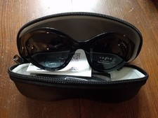 Vogue Sunglasses VO5229-SB W44/87 Shiny Black Cat Eye Frames w/ Dark Gray Lenses