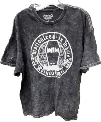 Motionless In White Reincarnate Mineral Wash T-Shirt XL Black Cotton Short Slv