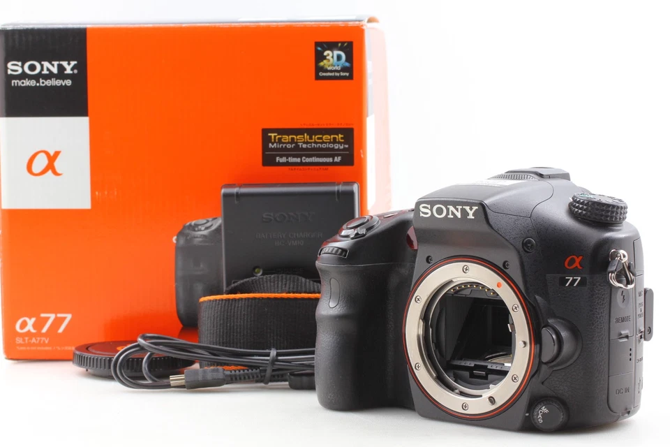 [MINT in Box] Sony Alpha α77 a77 Body SLT-A77V 24.3MP Digital Camera From JAPAN - Image 2 of 4