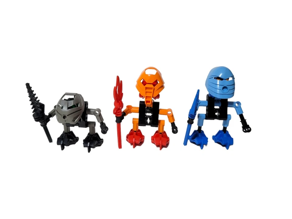 LEGO Bionicle Lot Turaga 2001 All 6 Village Elders of Mata Nui (8540 8545) - Image 3 of 4
