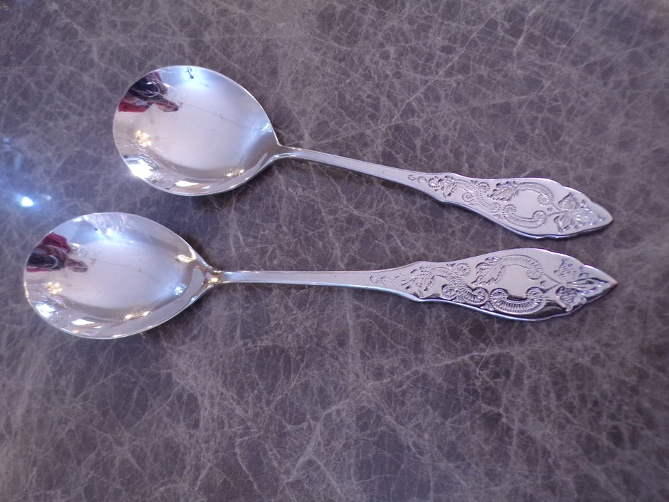 BSF FRIESENMUSTER Vorleger Gemüselöffel und Kartoffellöffel 18/8 TOP