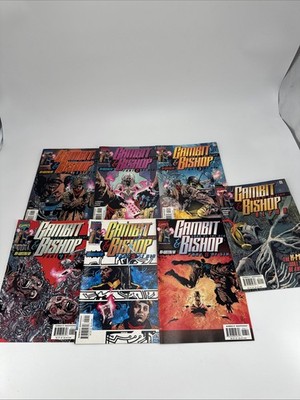 Gambit & Bishop Sons of the Atom #1-6 + Alpha Complete Set Marvel Comics 2000