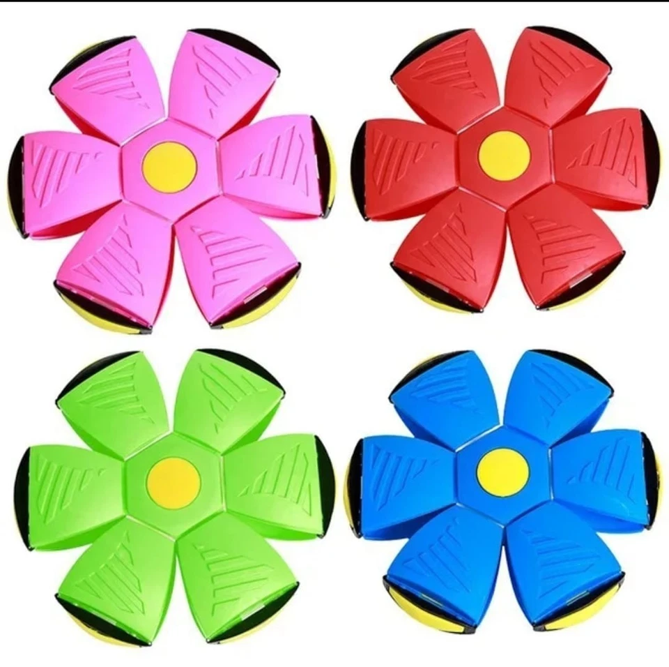 Interactive Magic Flying Saucer Ball Funny Pet Toy Dog Training 3 LED lights - Image 3 of 4