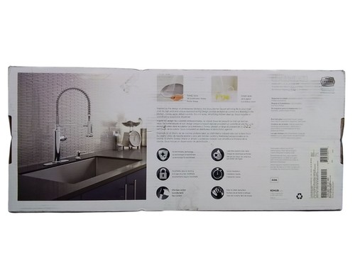 KOHLER R10651-SD-CP Sous Pro-Style 1-Mango Pulverizador Grifo de Cocina OB - Imagen 2 de 6