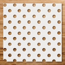 Evenly Spaced Dots Pattern Wall Art Reusable Plastic Stencil - StencilAir